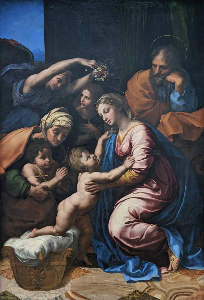 The Holy Family, known as The Great Holy Family of Francis I - Raphael Sanzio