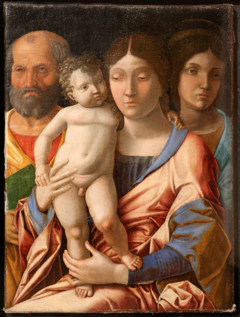 The Holy Family and Mary Magdalene - Andrea Mantegna