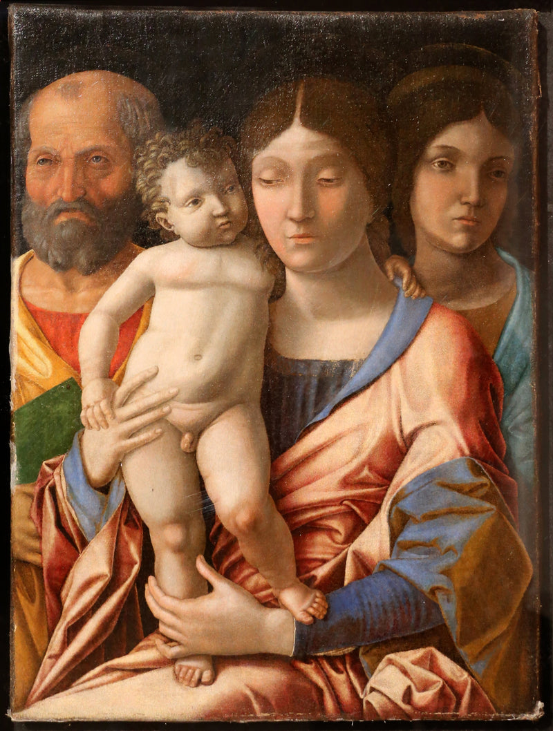 The Holy Family and Mary Magdalene - Andrea Mantegna
