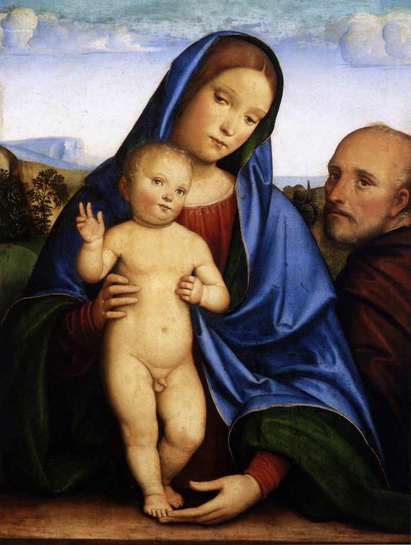The Holy Family - Francesco Francia