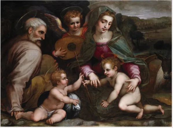 The Holy Family - Francesco Salviati