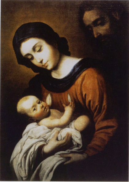 The Holy Family - Francisco de Zurbarán