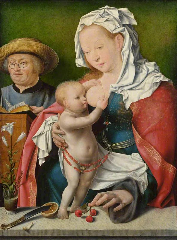 The Holy Family - Joos van Cleve