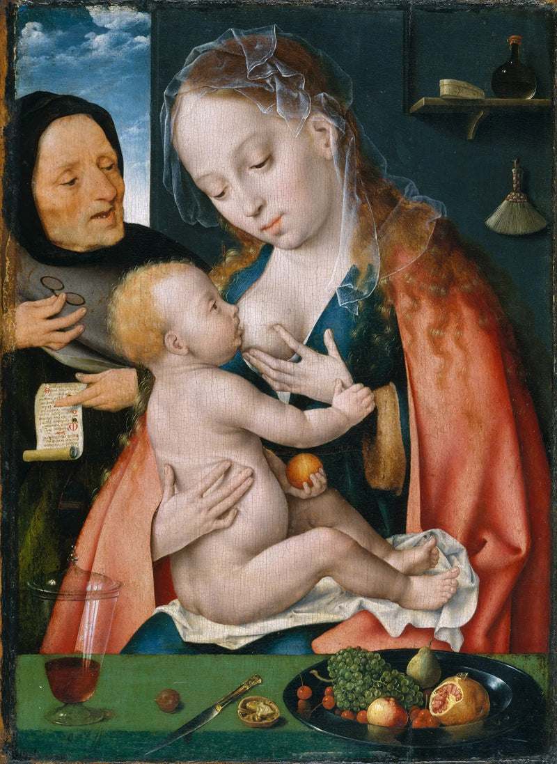 The Holy Family - Joos van Cleve