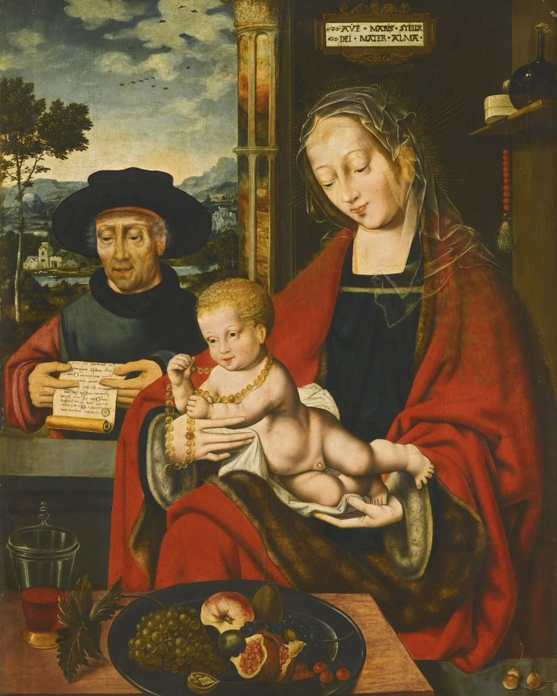 The Holy Family - Joos van Cleve