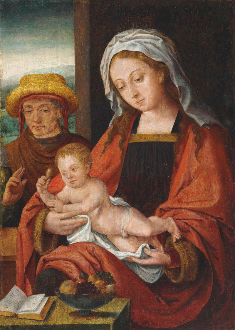The Holy Family - Joos van Cleve