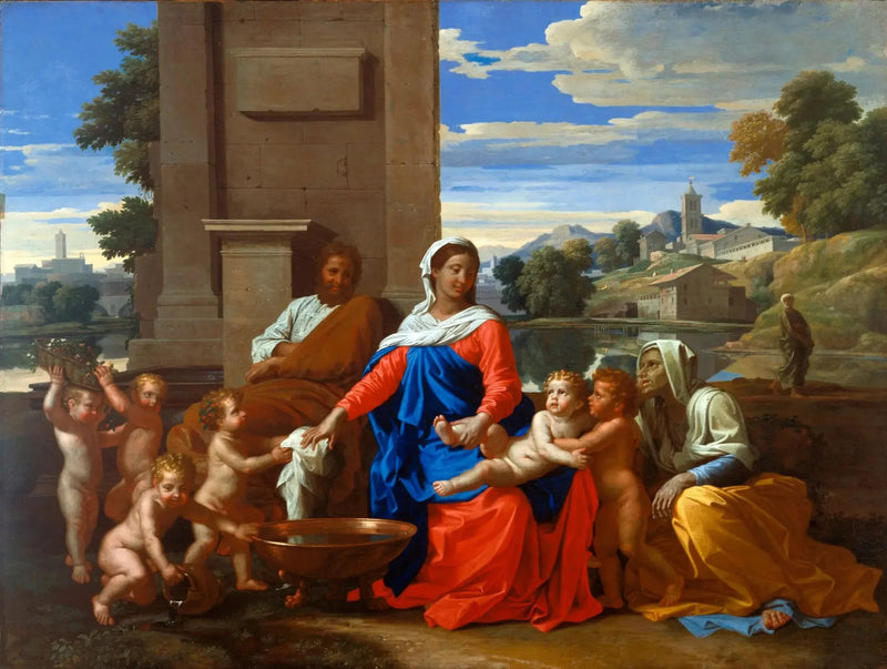 The Holy Family - Nicolas Poussin