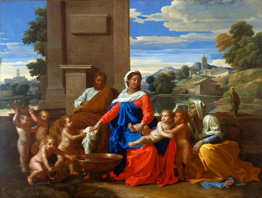 The Holy Family - Nicolas Poussin