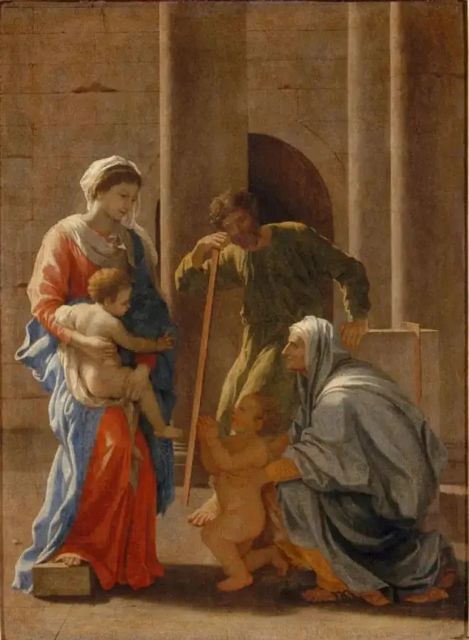The Holy Family - Nicolas Poussin