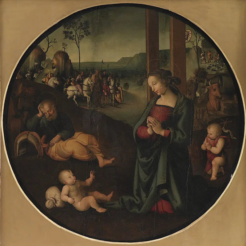 The Holy Family - Pietro Perugino