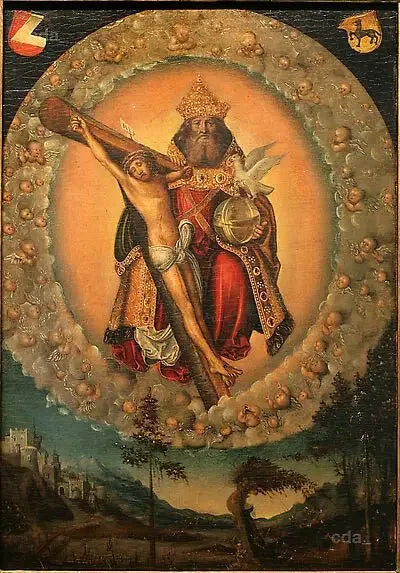 The Holy Trinity - Lucas Cranach the Elder