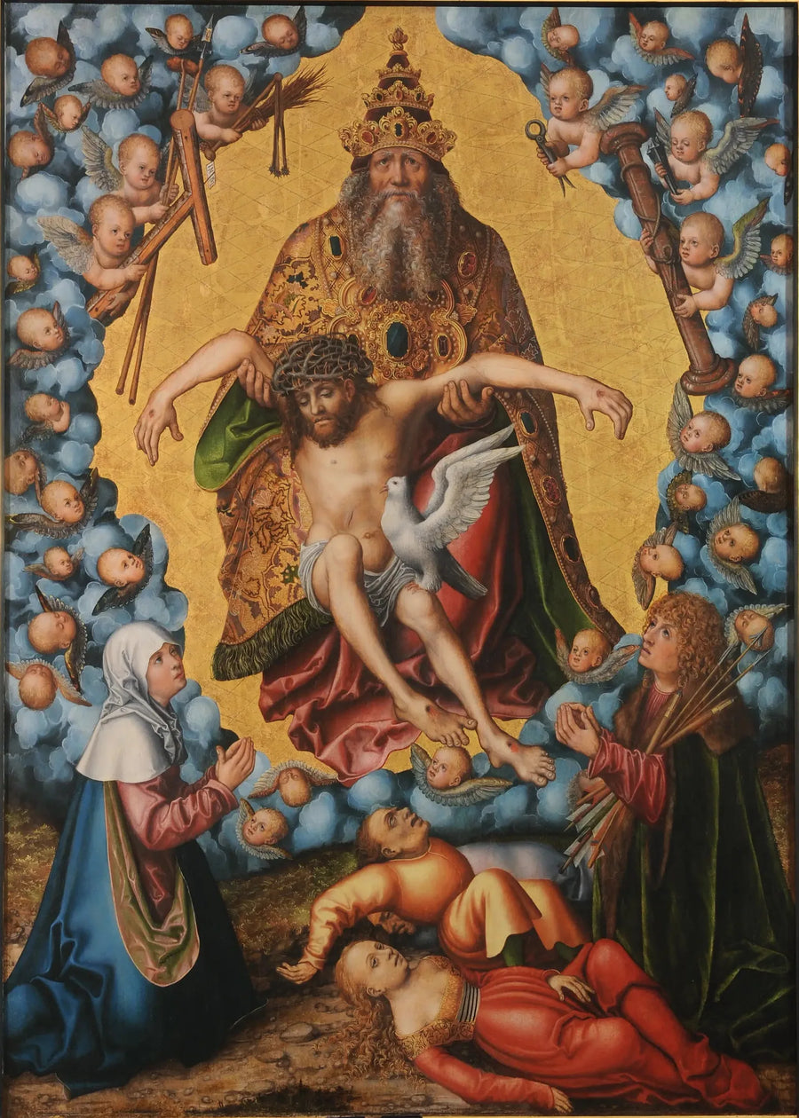 The Holy Trinity - Lucas Cranach the Elder