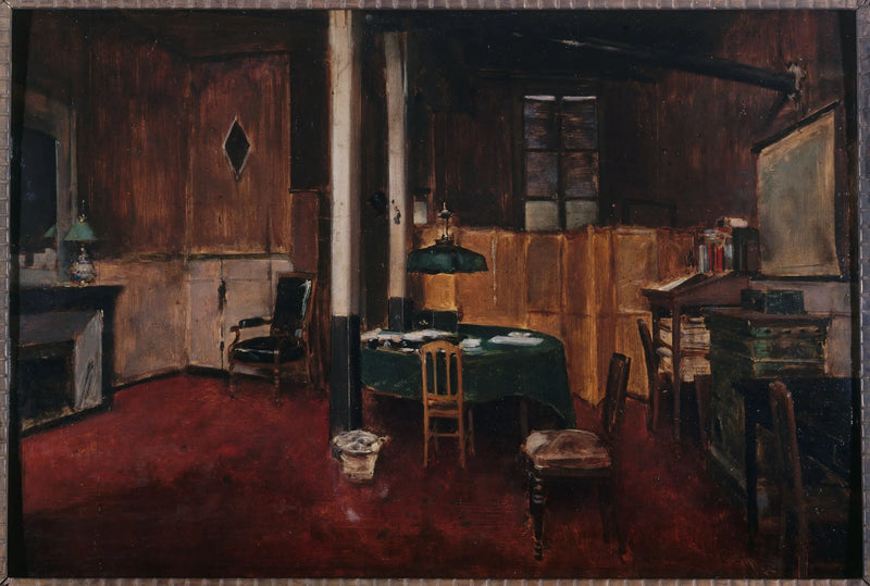 The newsroom of the Journal des débats - Jean Béraud