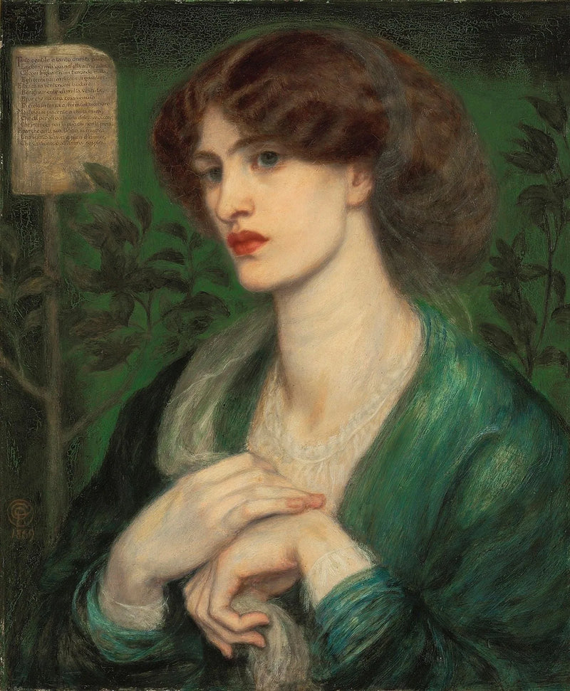 Beatrice's Salutation - Dante Gabriel Rossetti