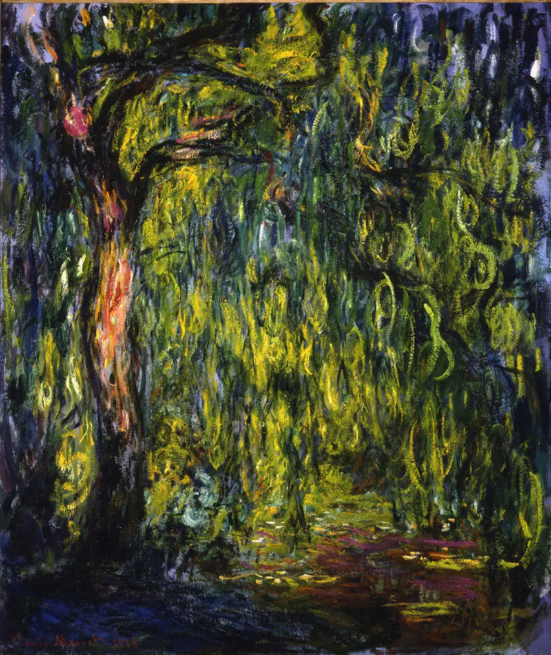 The Weeping Willow - Claude Monet