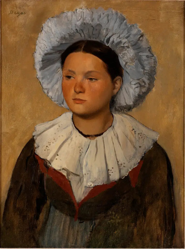 The Savoyard Woman - Edgar Degas