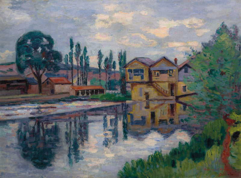 The Poitiers Sawmill - Armand Guillaumin