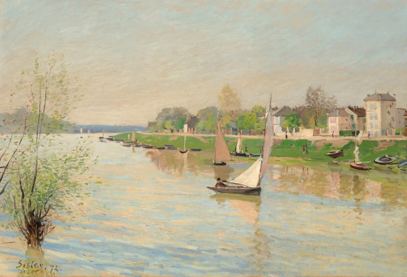 The Seine at Argenteuil - Alfred Sisley