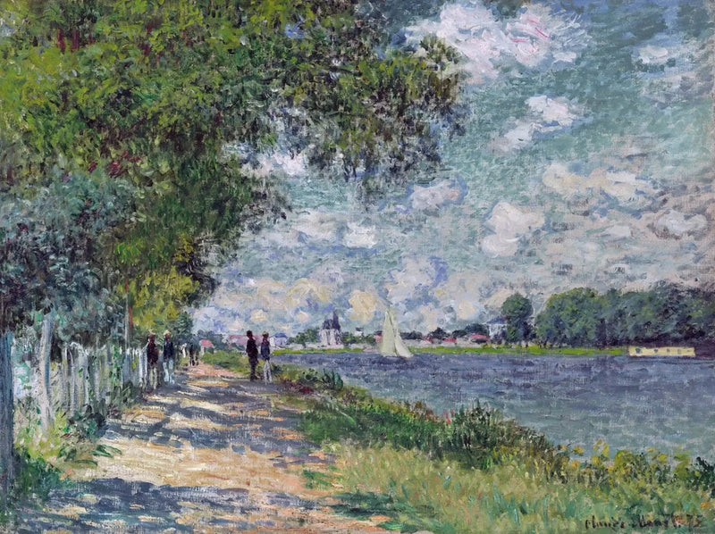 The Seine at Argenteuil - Claude Monet