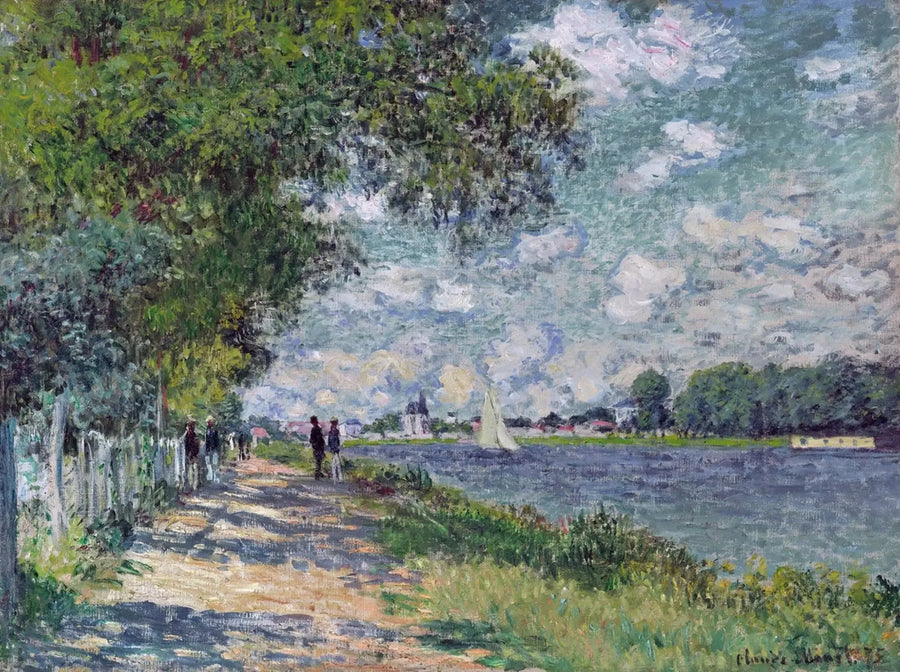 The Seine at Argenteuil - Claude Monet