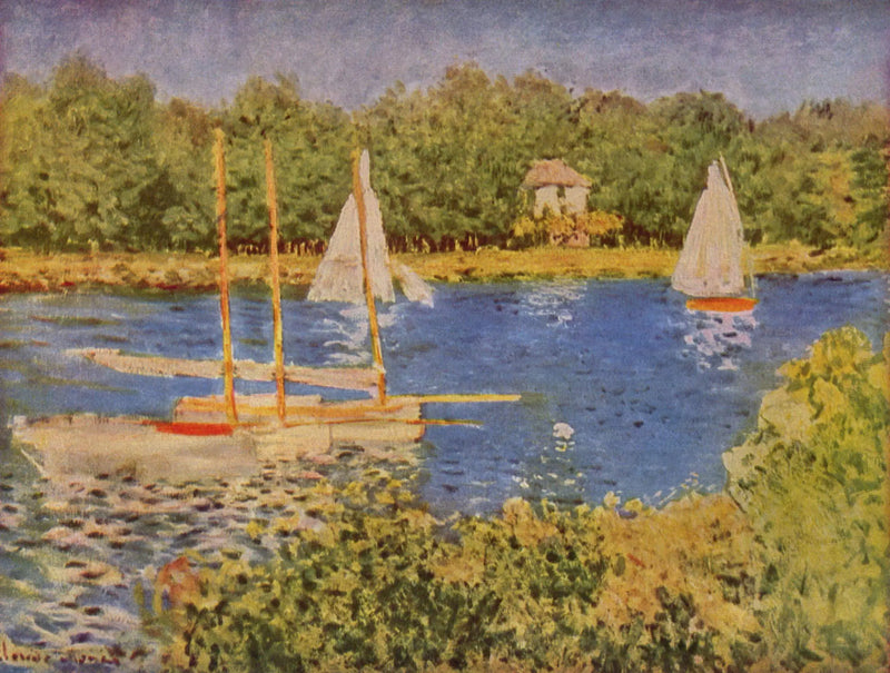 The Seine at Argenteuil - Claude Monet