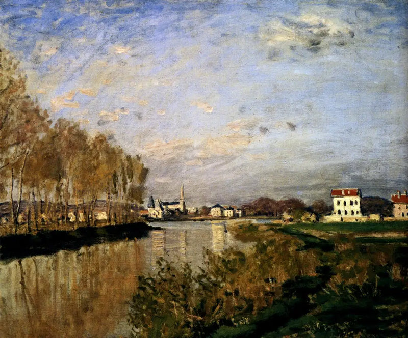 The Seine at Argenteuil - Claude Monet