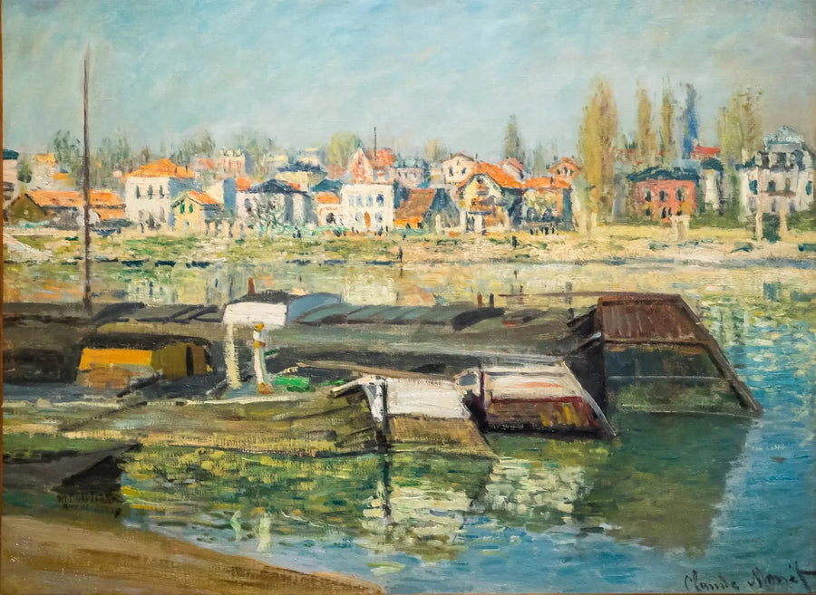 The Seine at Asnières - Claude Monet