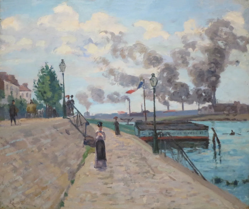 The Seine at Charenton - Armand Guillaumin