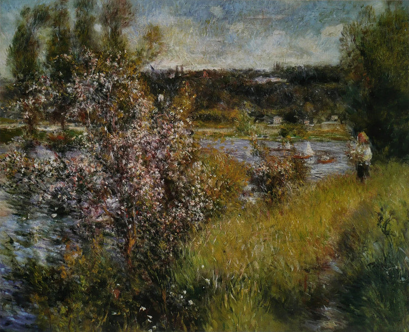 The Seine at Chatou - Pierre-Auguste Renoir