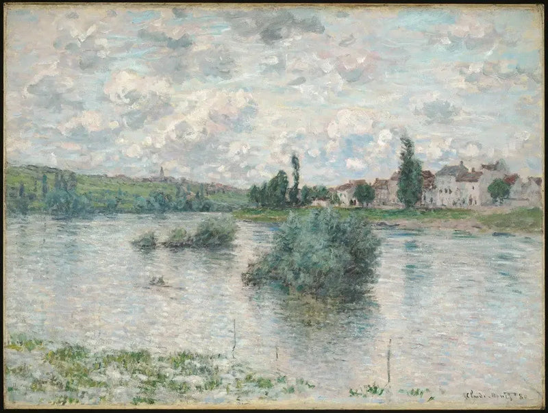 The Seine at Lavacourt - Claude Monet