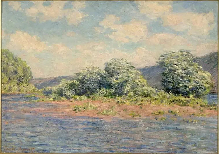 The Seine at Port-Villez - Claude Monet