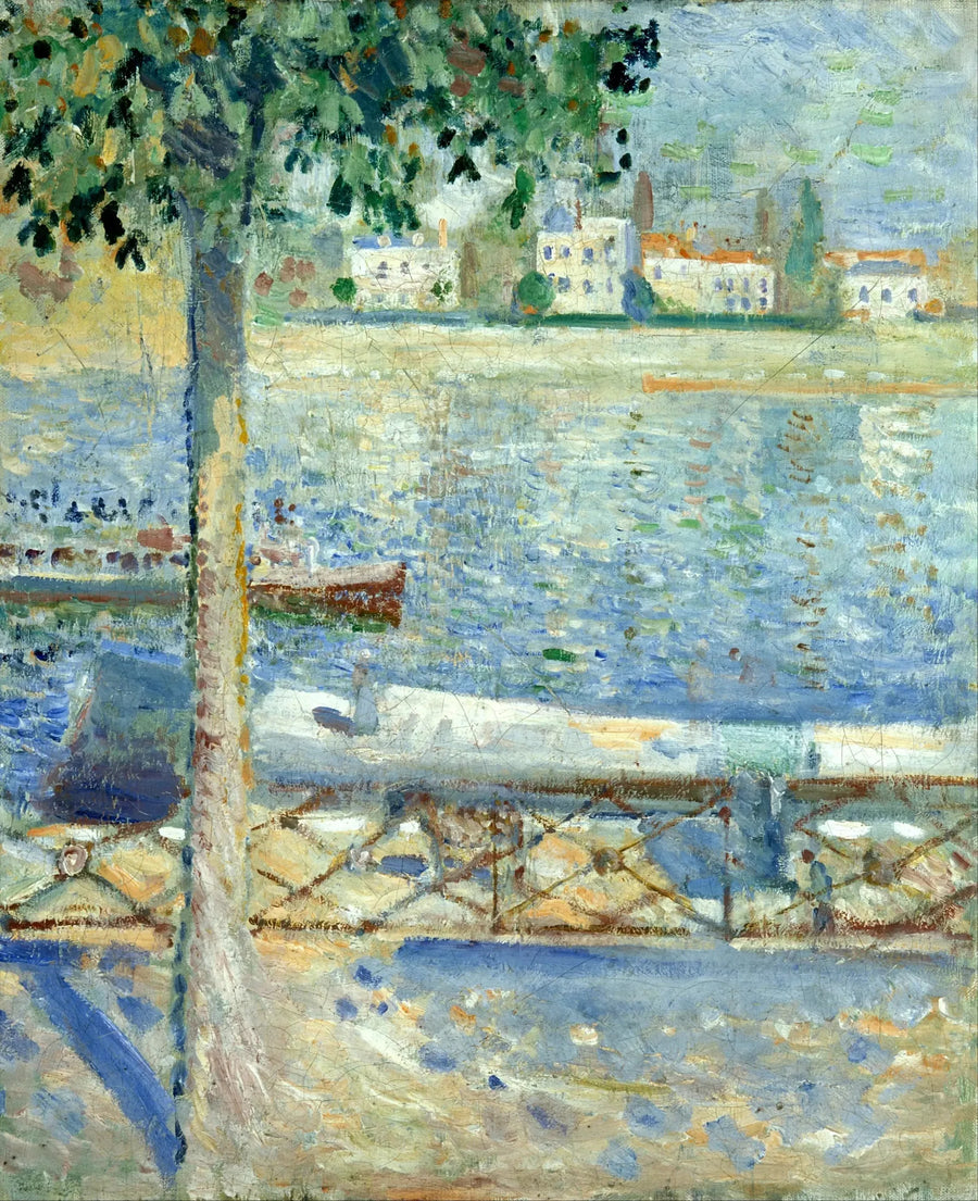 The Seine at Saint-Cloud - Edvard Munch
