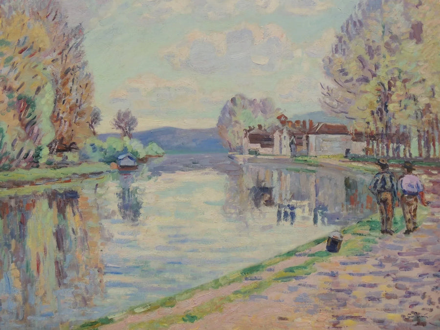The Seine at Samois - Armand Guillaumin