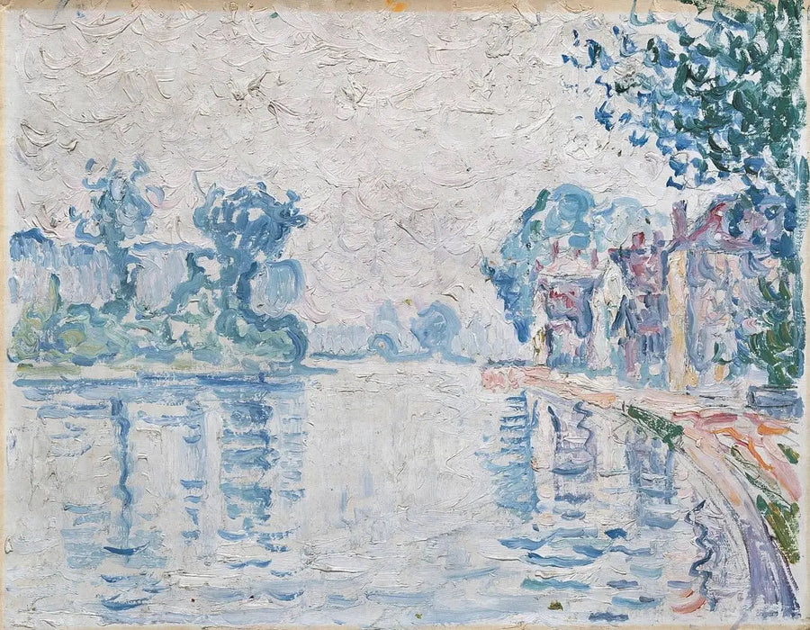 The Seine at Samois - Paul Signac