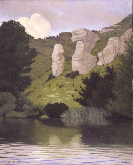 The Seine at Tournedos - Félix Vallotton