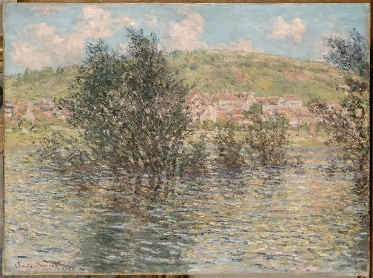 The Seine at Vétheuil, sunlight effect after the rain - Claude Monet