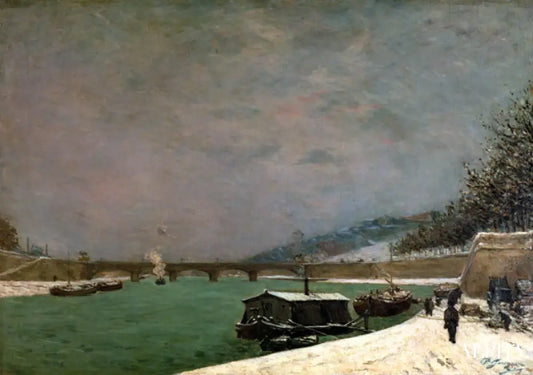 La Seine au Pont d'Iéna - Paul Gauguin - Reproductions de tableaux et peintures haut de gamme