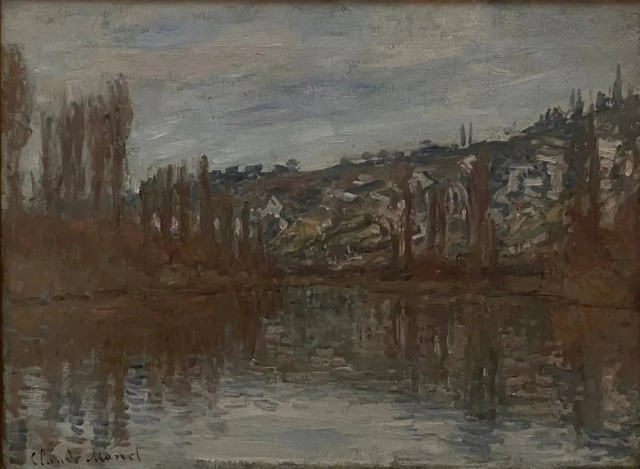 The Seine downstream from Vétheuil - Claude Monet