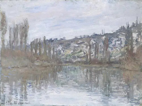 The Seine downstream from Vétheuil - Claude Monet