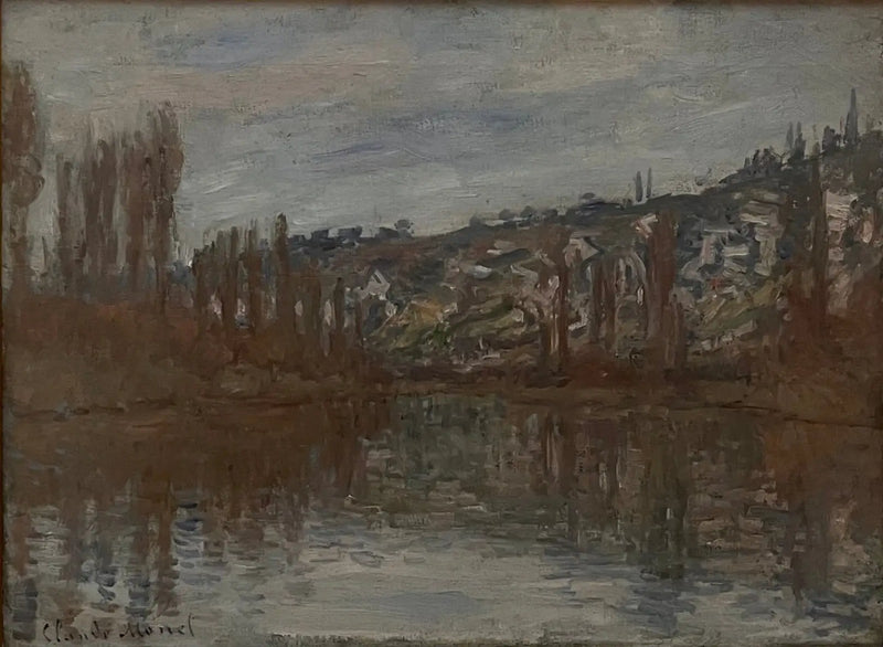 The Seine downstream from Vétheuil - Claude Monet