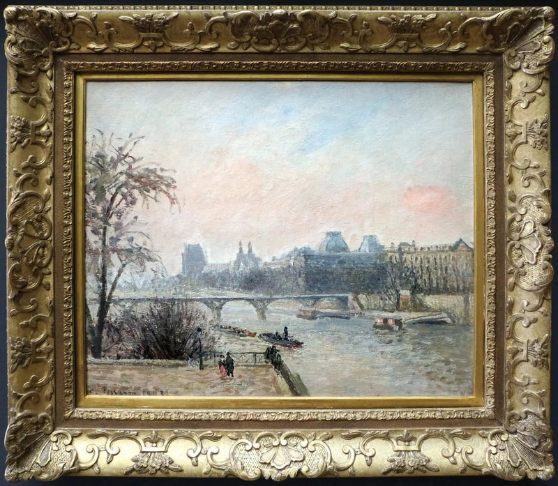 The Seine and the Louvre - Camille Pissarro