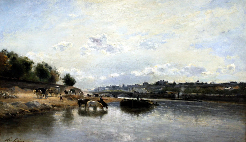 The Seine and the Iéna Bridge - Stanislas Lépine