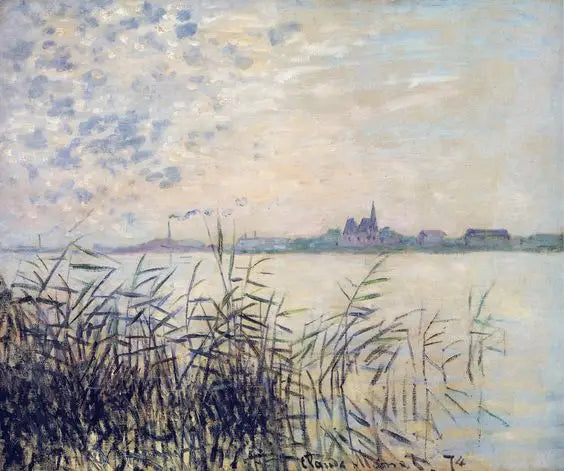 La Seine près d'Argenteuil - Claude Monet image 1 reproduction d’œuvre d’art à l’huile