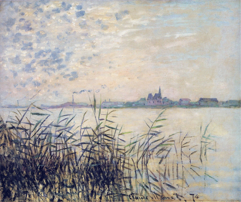 The Seine near Argenteuil W327 - Claude Monet