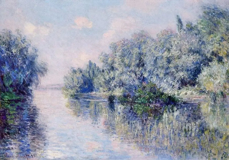 The Seine near Giverny - Claude Monet