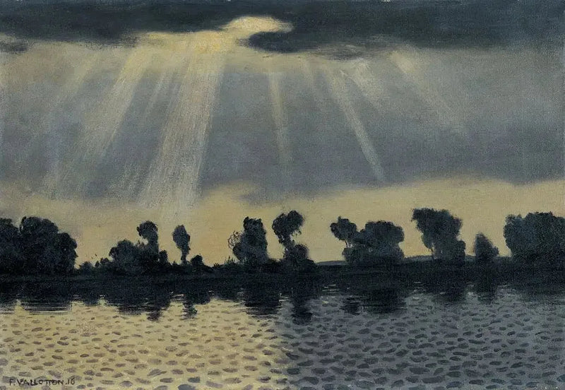 The Seine near Les Andelys - Félix Vallotton