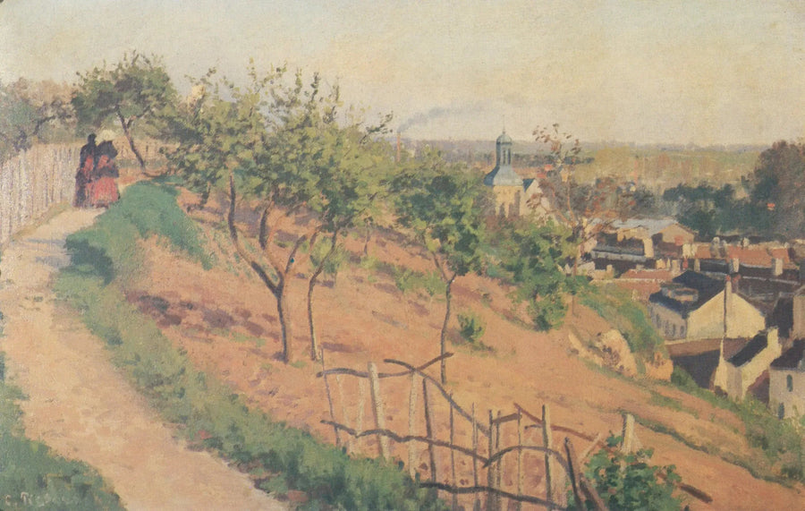 The Path of Justice, Pontoise - Camille Pissarro