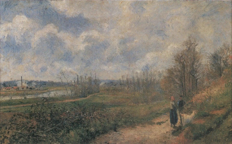 The Cabbage Path - Camille Pissarro