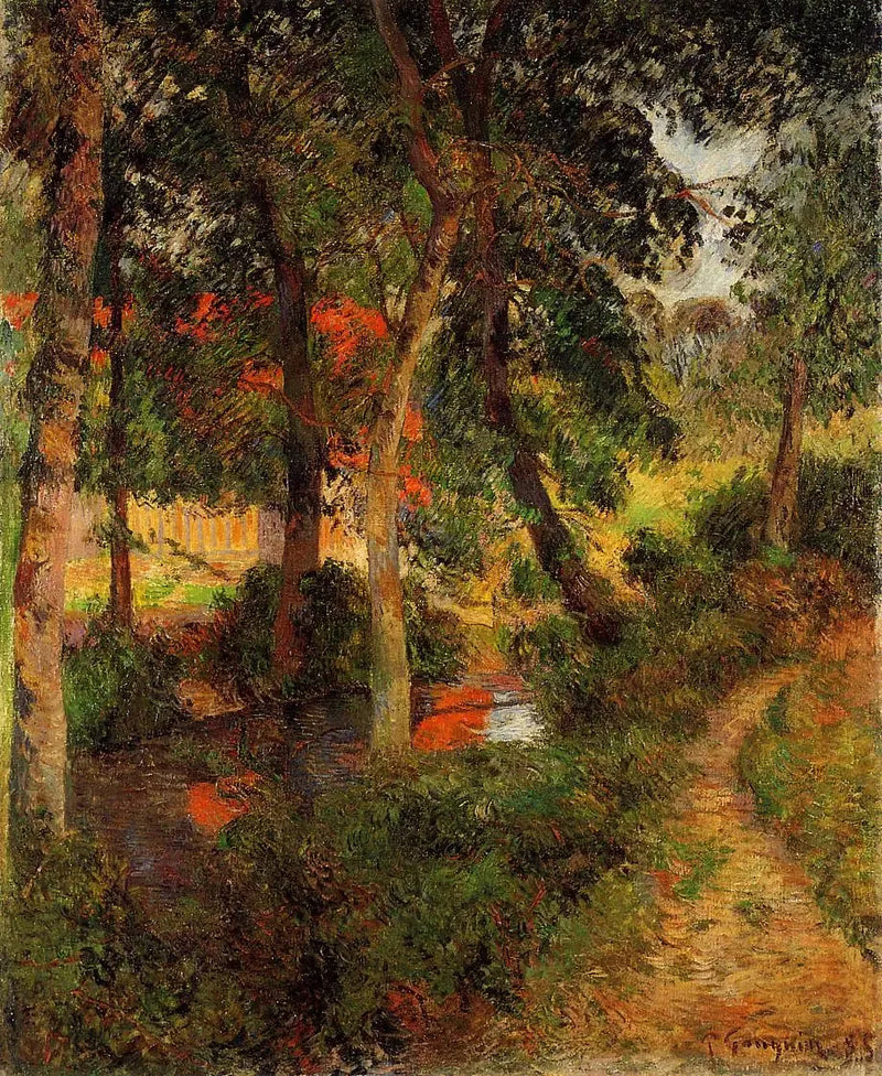The Path of Father Jean - Paul Gauguin