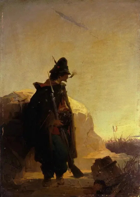 The Sentinel - Gerolamo Induno